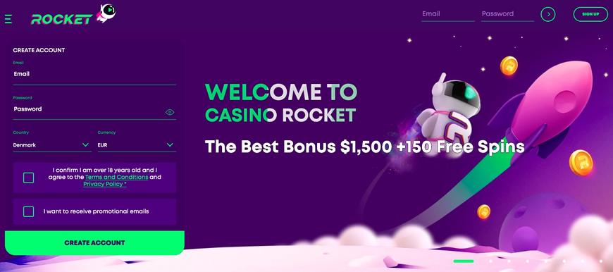 Rocket Casino Registration