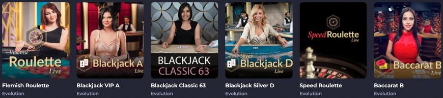 Live Casino Games