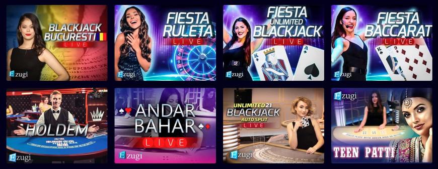 Live Casino Games