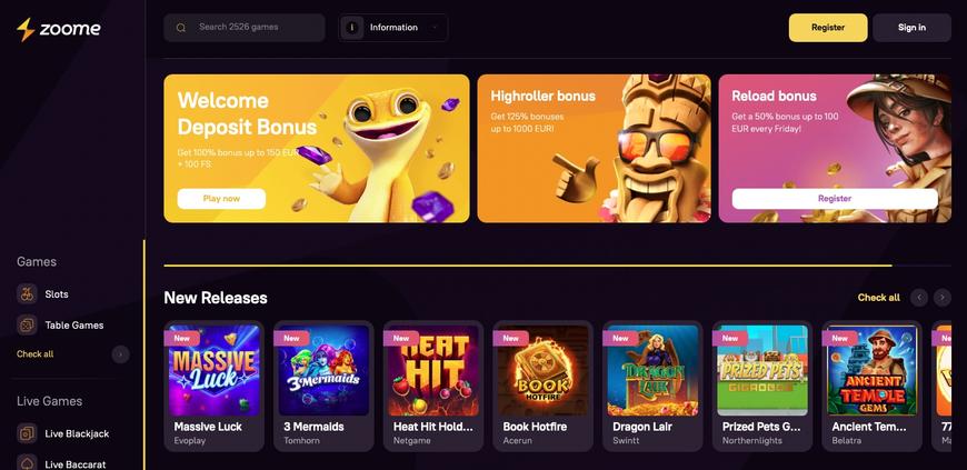 Zoome Casino