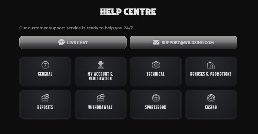 Help centre