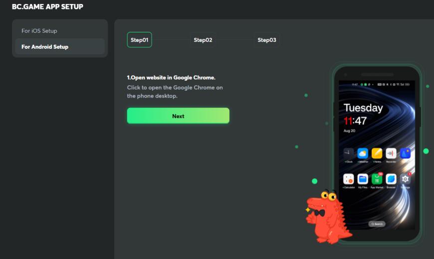 BCGame Casino app